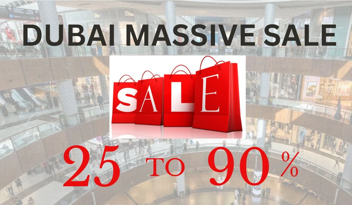 There's Gonna Be A Massive Sale In Dubai This Weekend