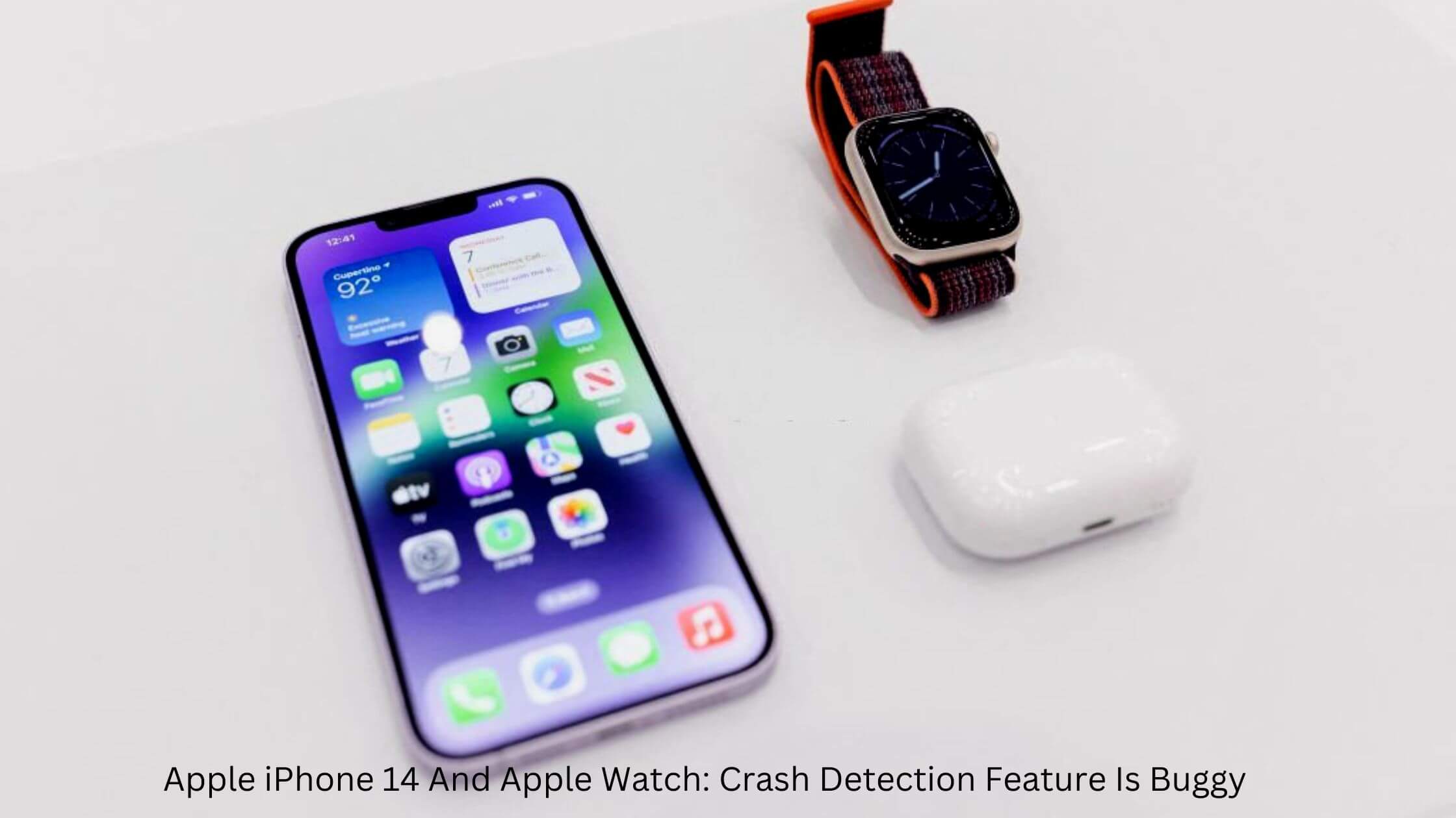 Apple iPhone 14 And Apple Watch Crash Detection Feature Is Buggy