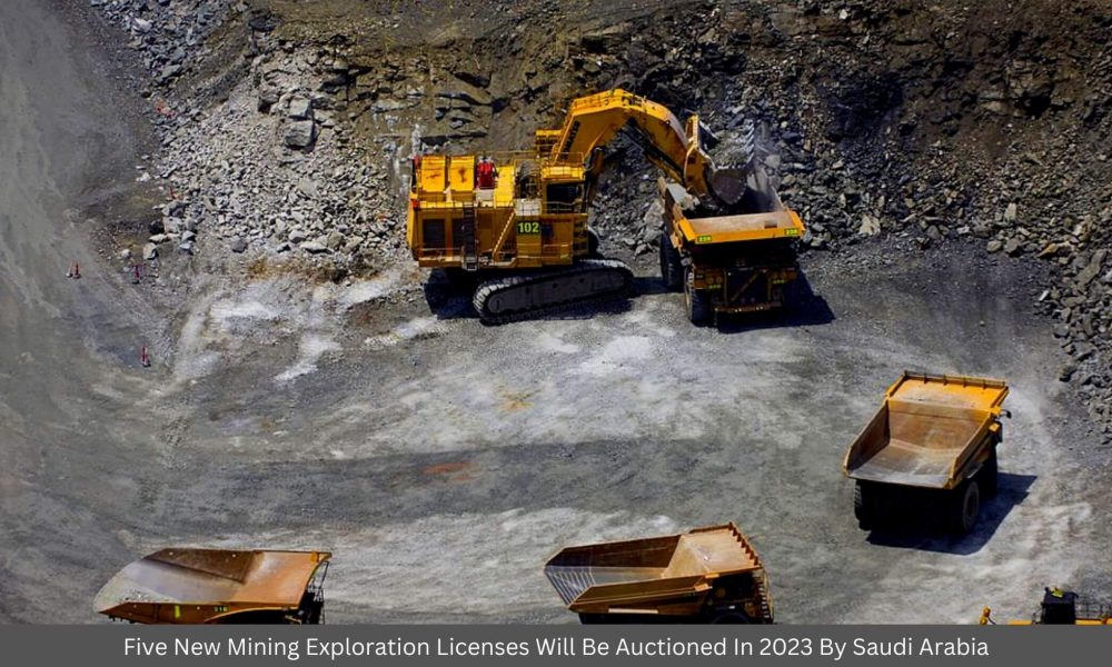 Five New Mining Exploration Licenses Will Be Auctioned In 2023 By Saudi Arabia