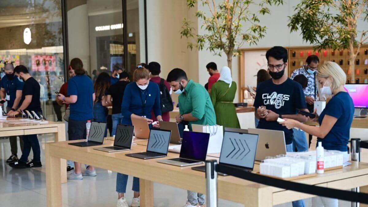 The popularity of Apple Products in Dubai