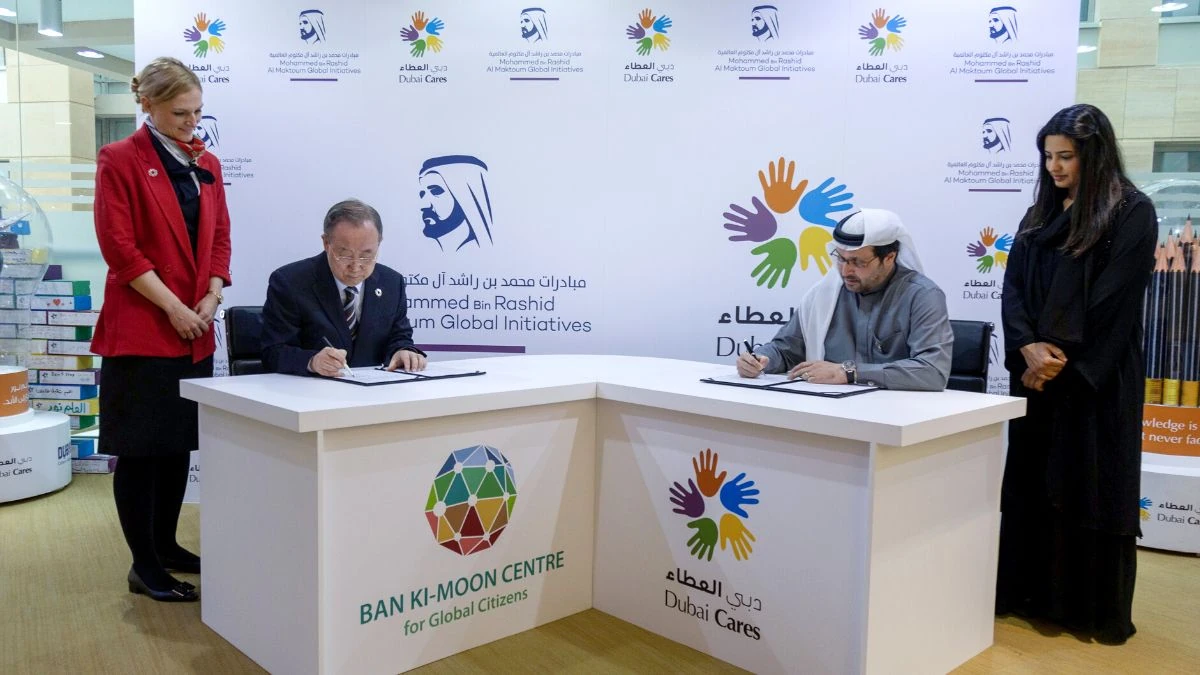 Dubai Cares And The Ban Ki-Moon Center Are Collaborating To Educate Youth About Climate Change