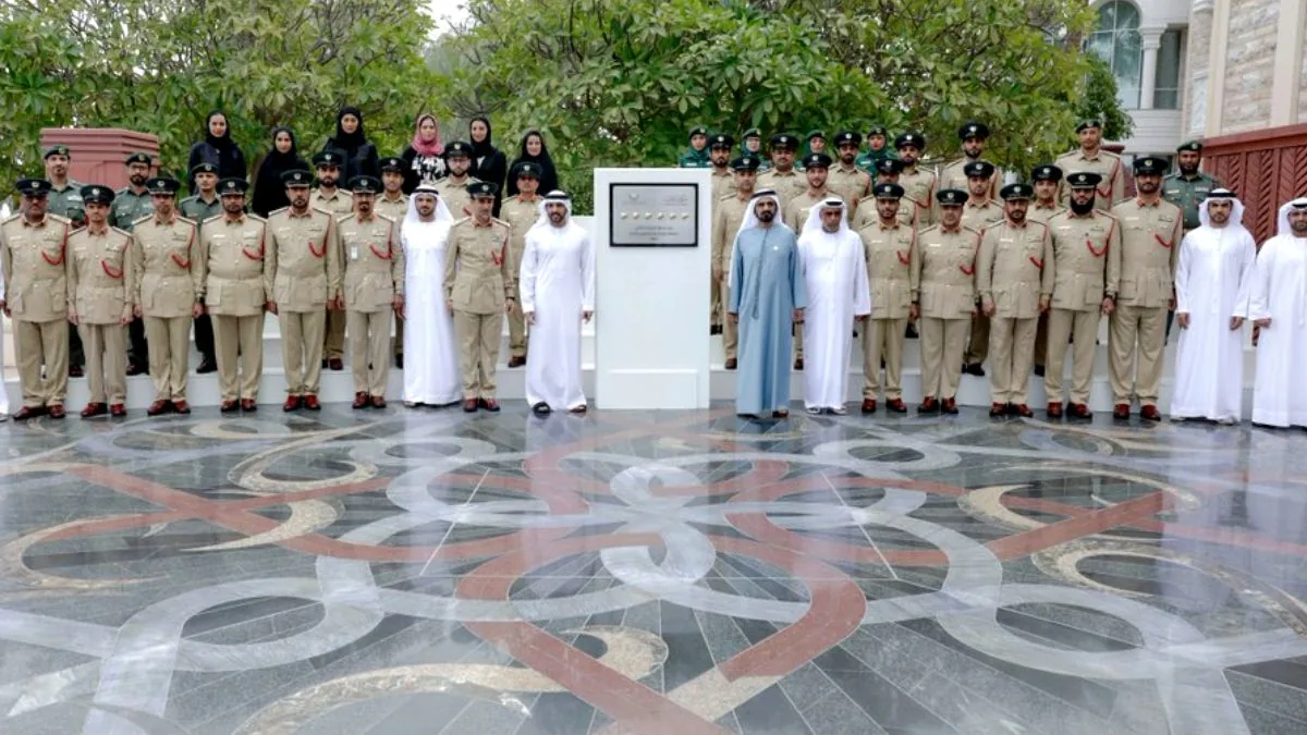 Sheikh Mohammed Announces Dubai's First 6-Star Rating Police Station
