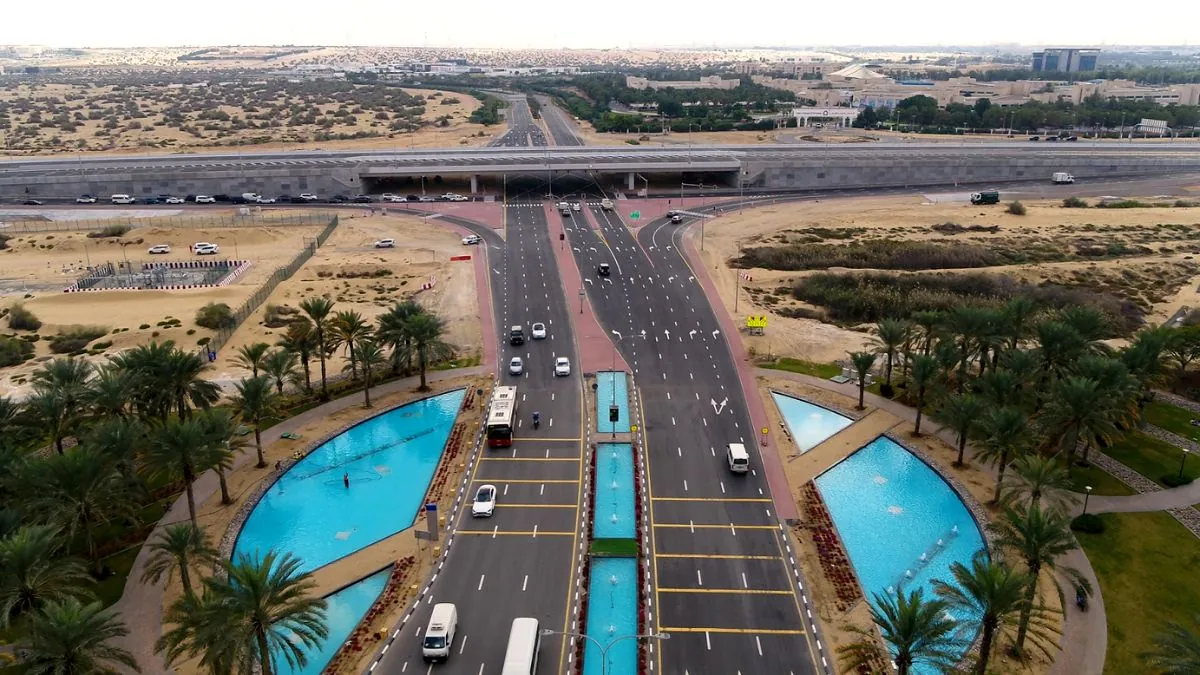 The new traffic management efforts are part of the larger development agenda of Dubai 