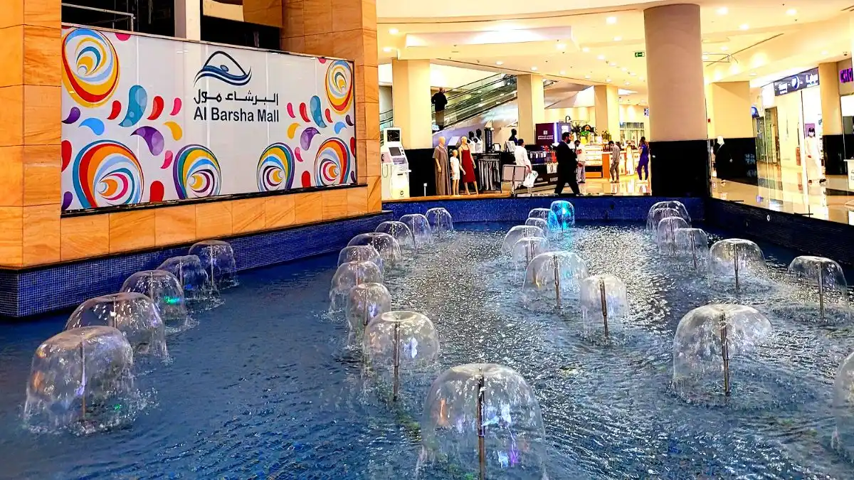 Al Barsha Mall inside view