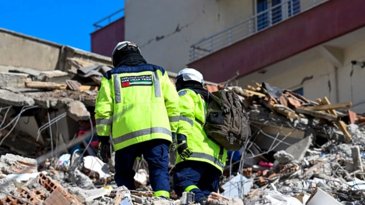 Emirati Squad Saves Child, Man 120 Hours After Turkey Earthquake
