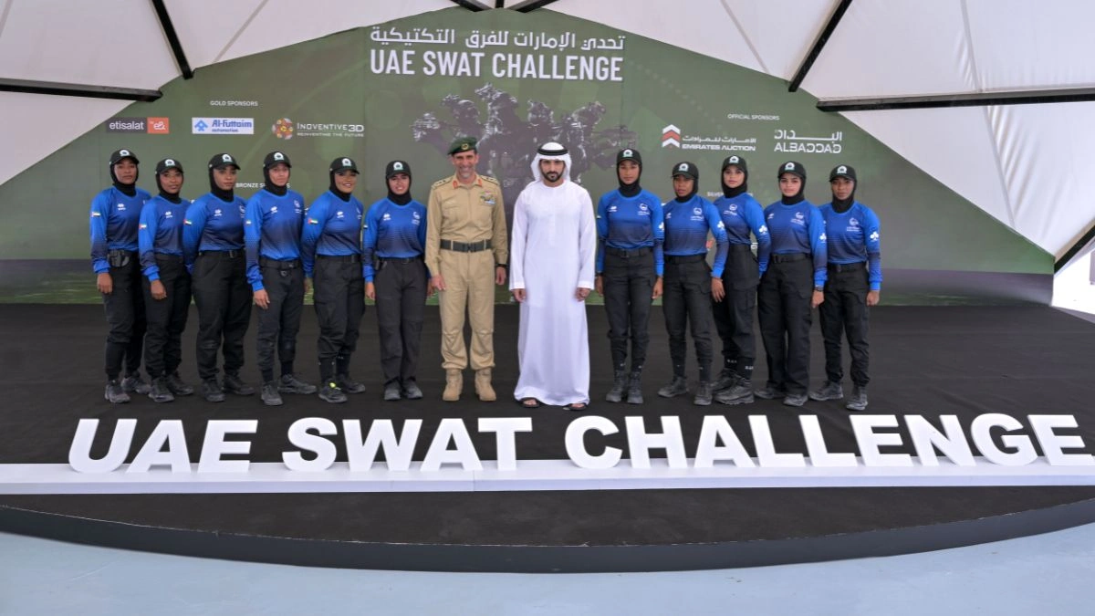 Hamdan Bin Mohammed Attends UAE SWAT Challenge 2023