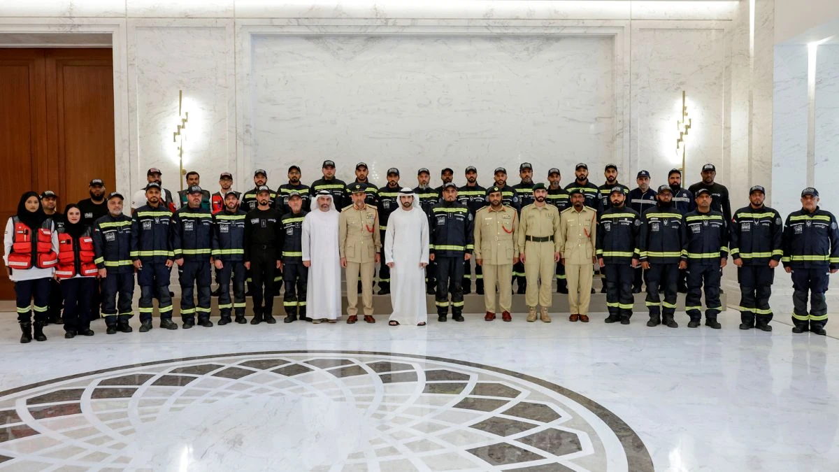 Sheikh Hamdan Meets With Dubai Search And Rescue Teams That Participated In Operation ‘Gallant Knight 2’