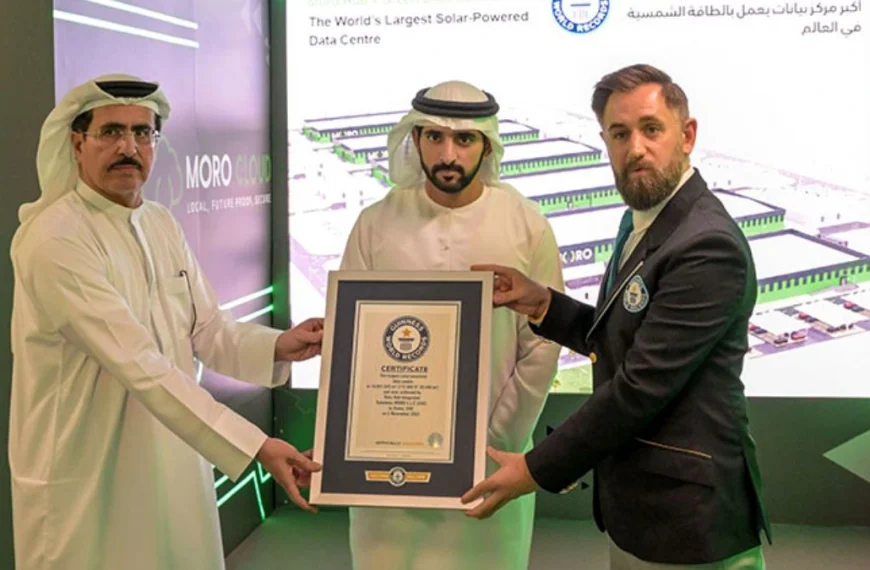 Sheikh Hamdan Opens World’s Largest Solar-powered Data Centre In Dubai
