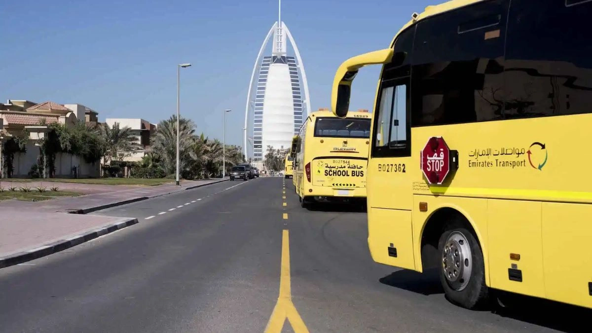 UAE Now Parents Can Watch Their Children Through Cameras On School Bus