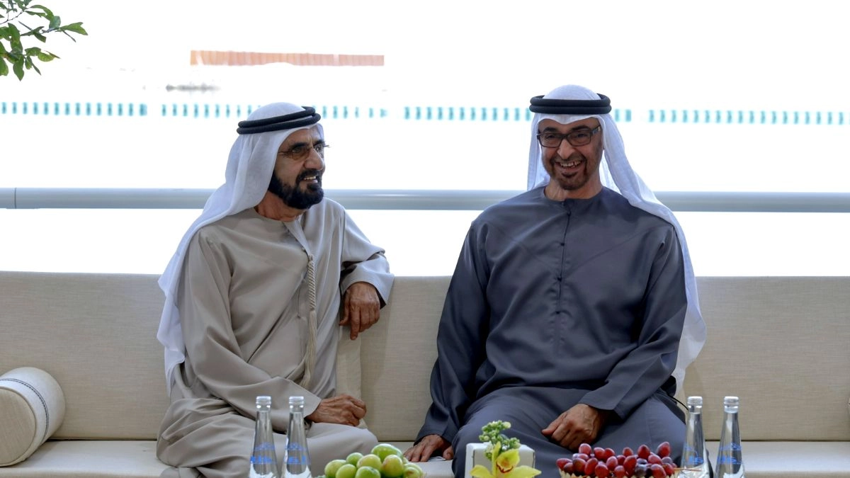 UAE President Receives Mohammed Bin Rashid