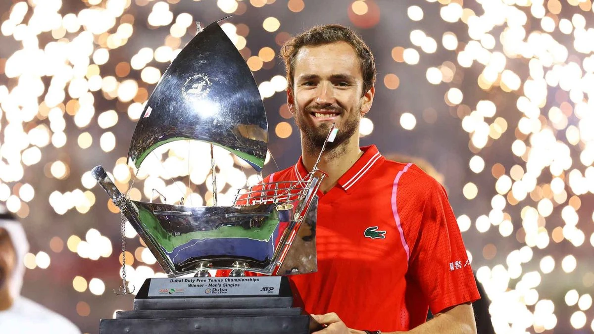 Daniil Medvedev Wins 2023 Dubai Title Duty Free Tennis Championship