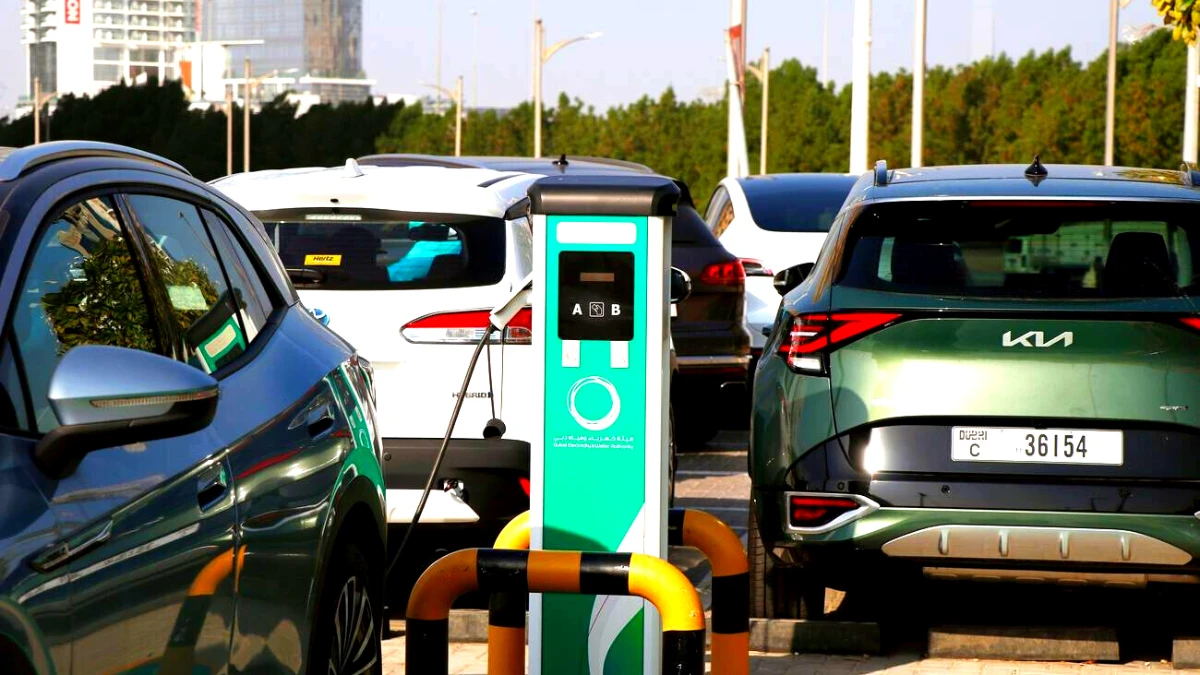 Electric Car Public Charging Stations In Dubai