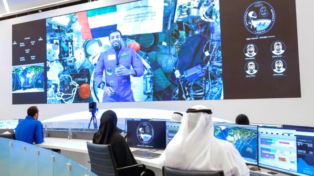 Emirati Astronaut Sultan Al Neyadi Called Sheikh Mohammed Bin Rashid From Space