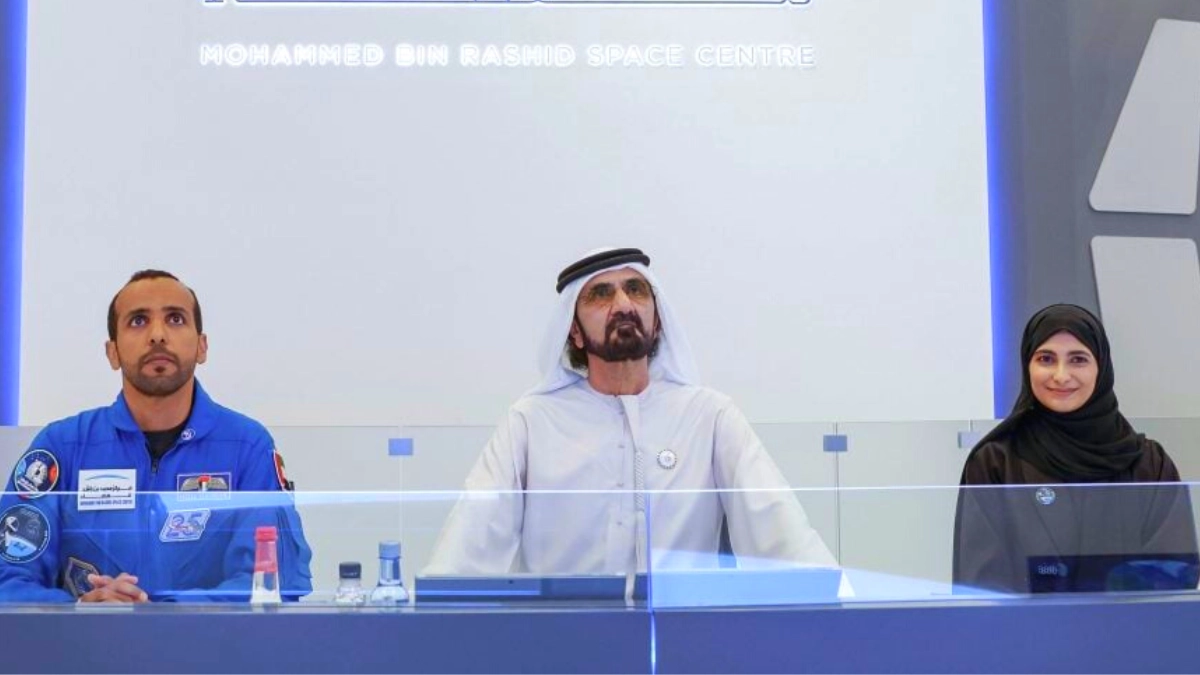 Sultan Al Neyadi converses with Sheikh Mohammed from space