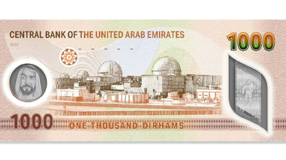 UAE wins award for AED1,000 banknote