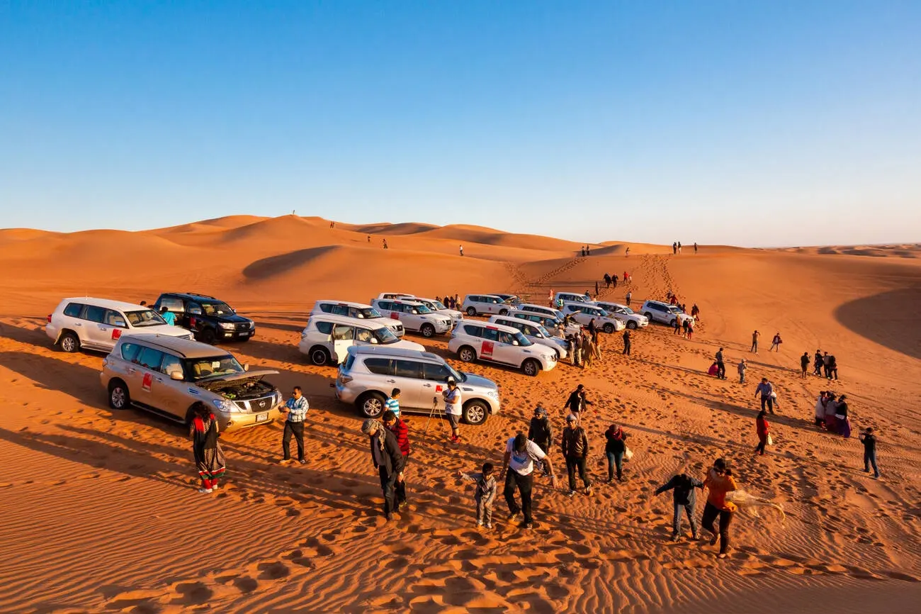 tips for desert safari in Abu Dhabi