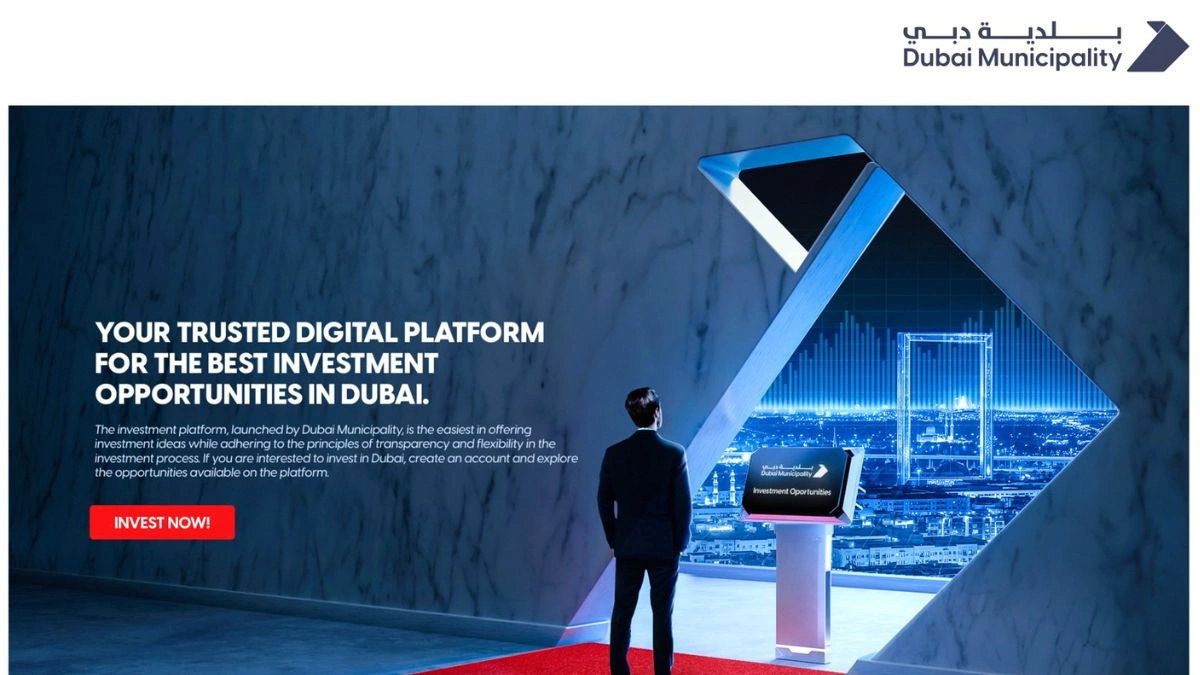Dubai Municipality Launches Innovative Platform Facilitating Investment Opportunities For Private Sector