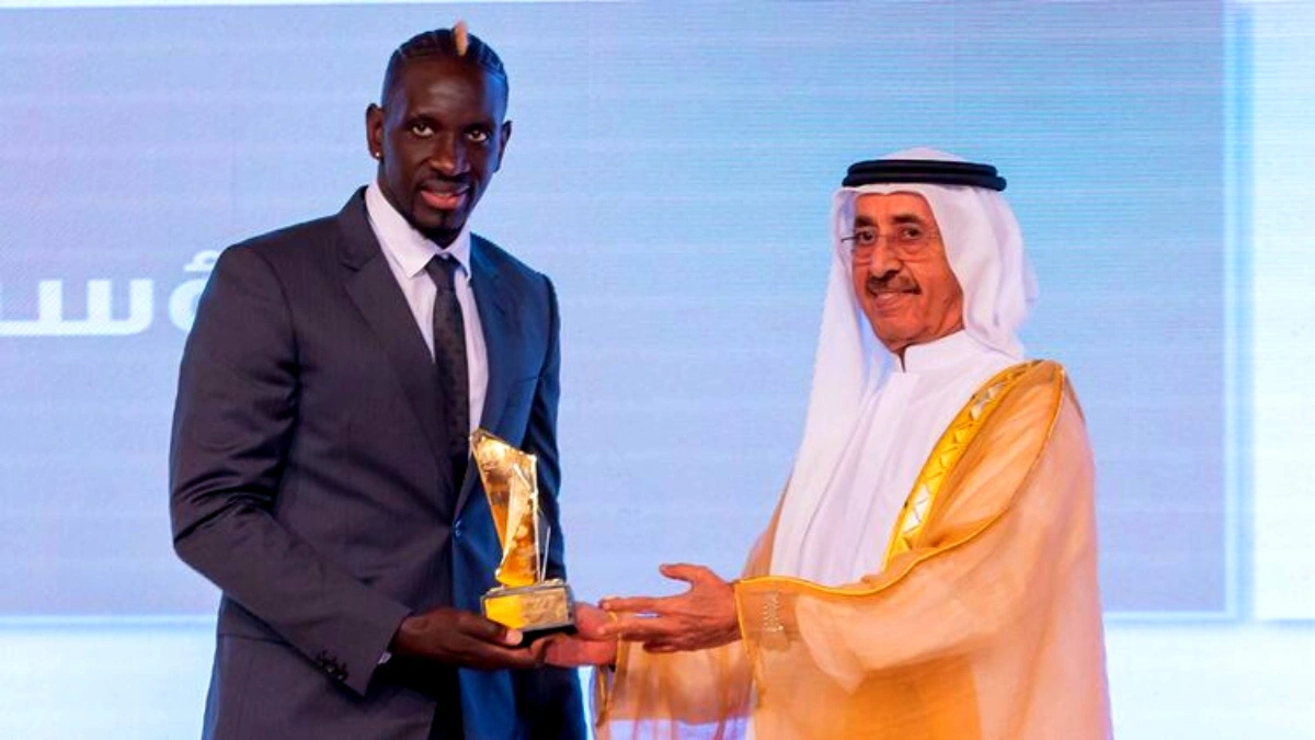 French soccer star and liverpool star Sakho wins 'Sports Footprint award