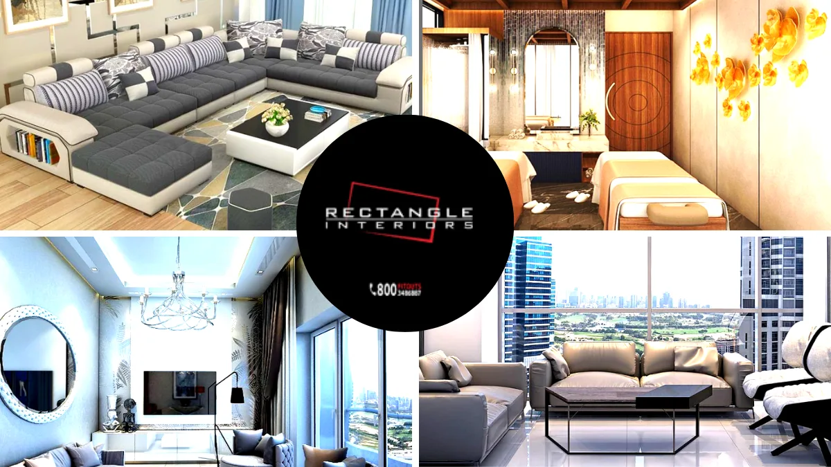 Rectangle Interior -top quality interior design company in dubai