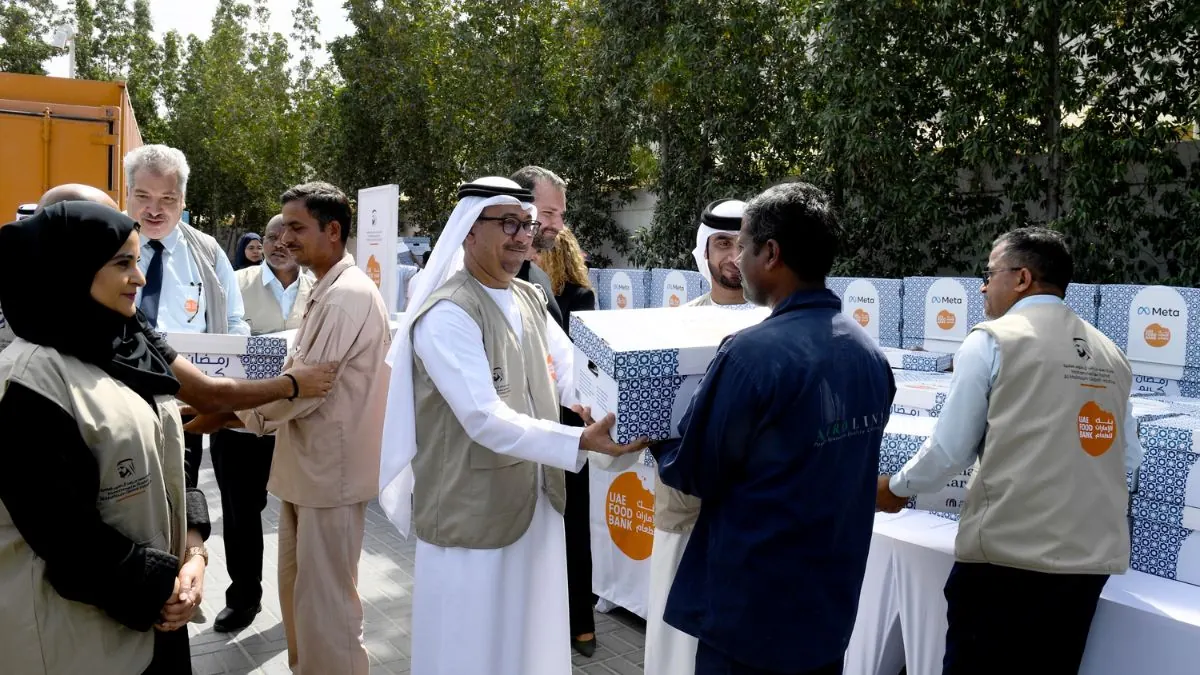 The UAE Food Bank has launched various schemes to provide healthy goods to the workers