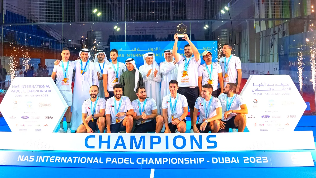 UAE National Team Crowns NAS International Padel Championship Title