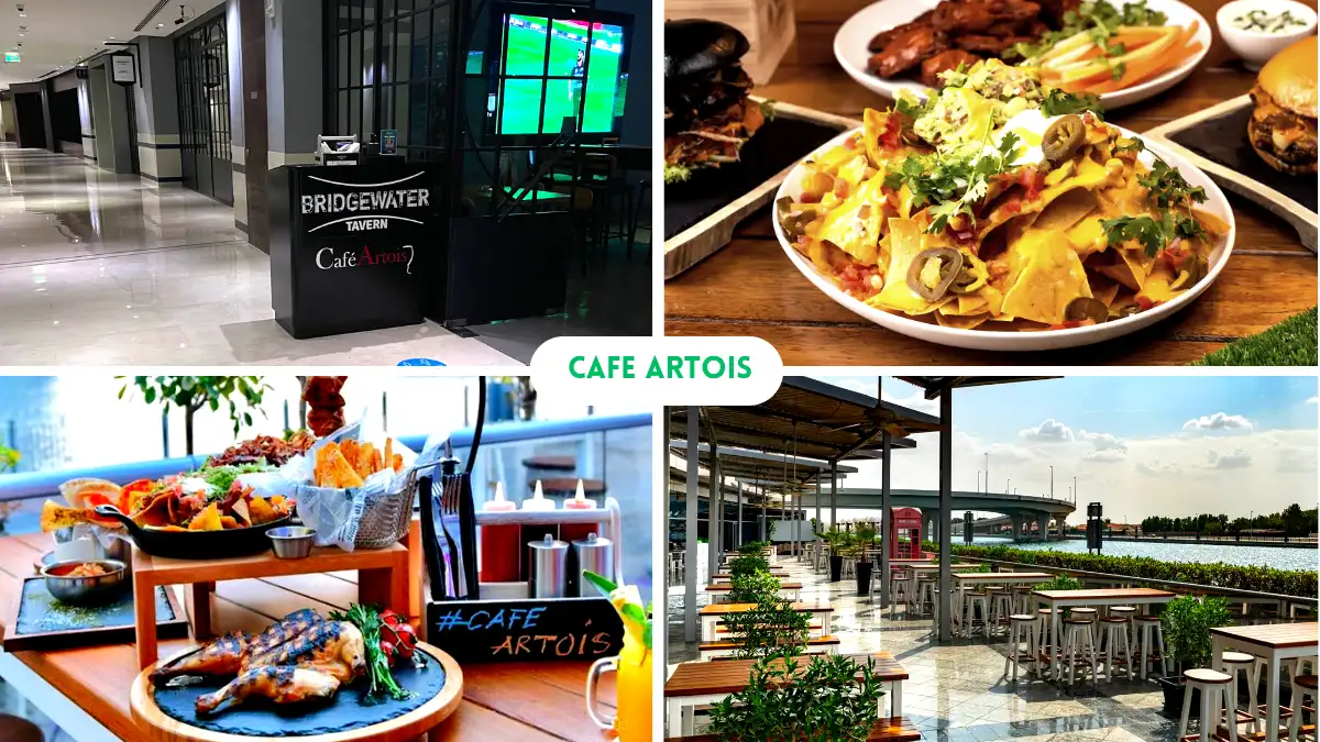 Café Artois by bridge water- JW Marriott Marquis, Business Bay, Dubai