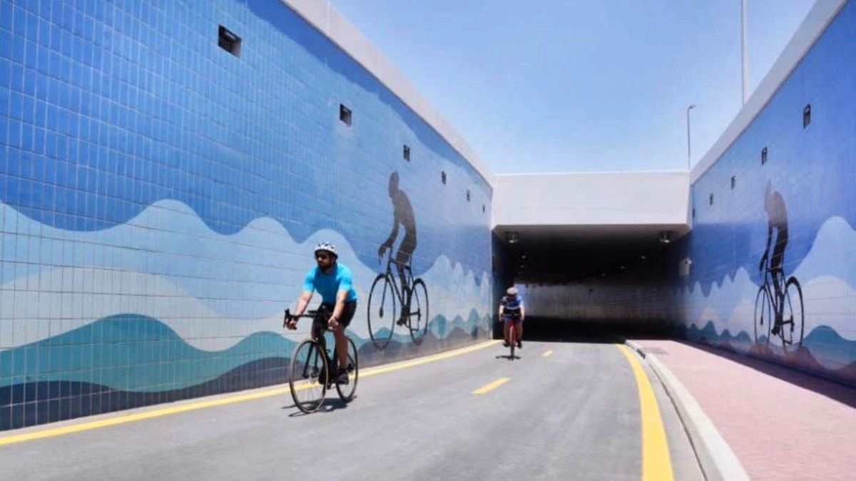 Dubai Opens A Brand New Cycling Tunnel Track