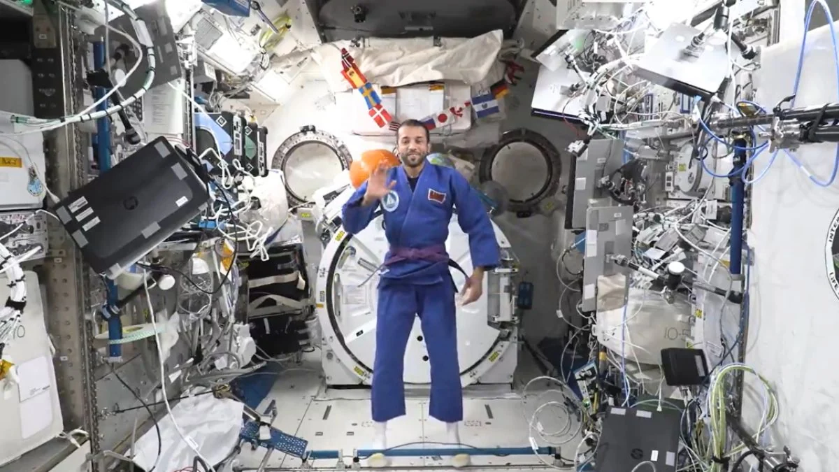 First Man To Practice Jiu-jitsu In Space: Emirati Astronaut Sultan Al Neyadi Again Crates History