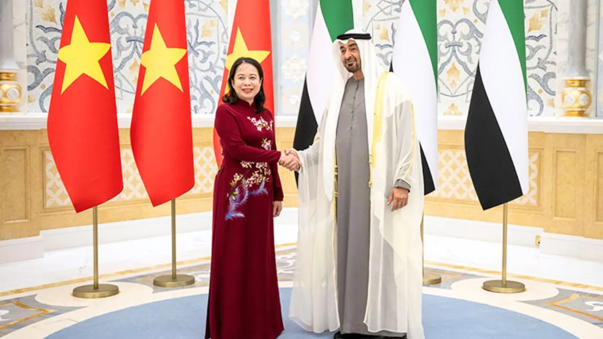 UAE President And Vietnamese Vp Discuss Bilateral Relations